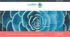 Desktop Screenshot of livewellclinic.org